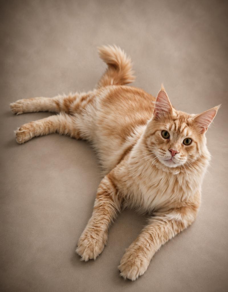 Arès Mâle Maine coon